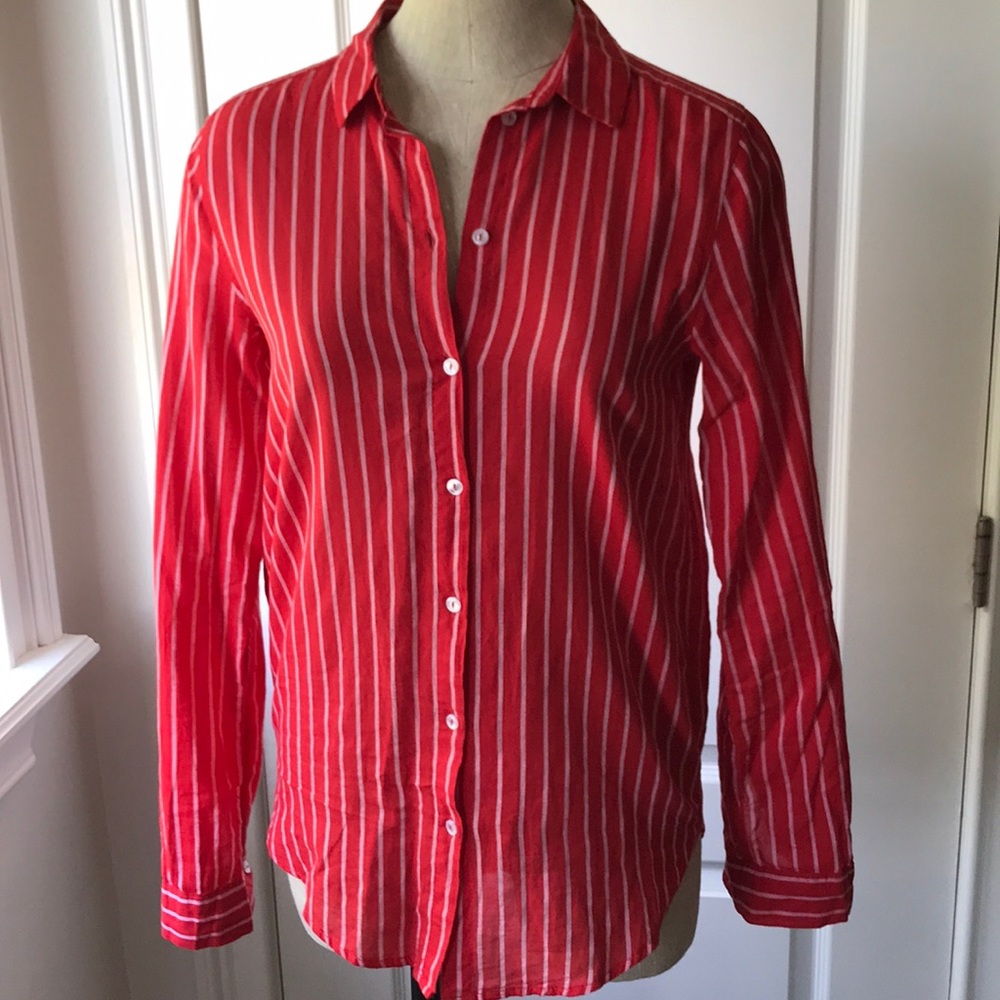 Cute stripped button down